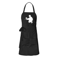 Schürze Paintball Silhouette