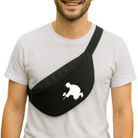 Bauchtasche Paintball Silhouette 2,5 Liter Black Crossbody Bag