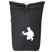 Kurierrucksack Paintball Silhouette 30-44 Liter Black...