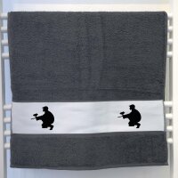 Handtuch Paintball Silhouette 50x100cm