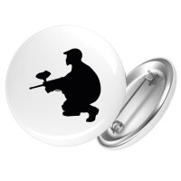 Button Paintball Silhouette