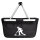 Einkaufskorb faltbar Curling Silhouette 20 Liter Tragekorb Black
