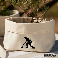 Organizer Curling Silhouette Aufbewahrungskorb