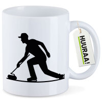 Kaffeetasse Curling Silhouette 330ml