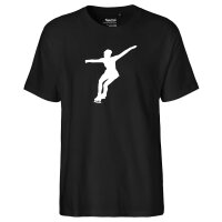 Herren T-Shirt Eiskunstlauf Silhouette Größe...