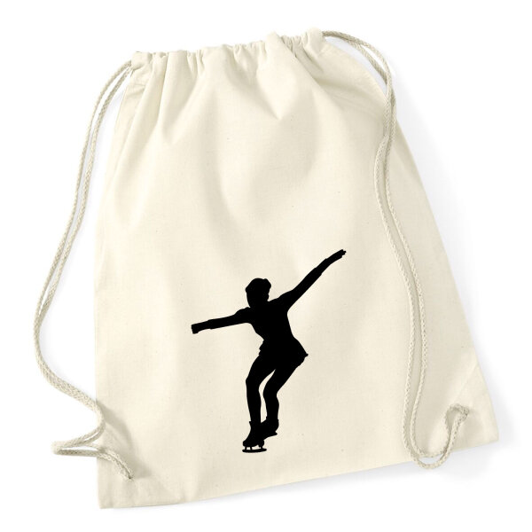 Turnbeutel Eiskunstlauf Silhouette 12 Liter