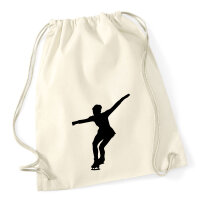 Turnbeutel Eiskunstlauf Silhouette 12 Liter