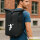 Kurierrucksack Eiskunstlauf Silhouette 30-44 Liter Black Melange
