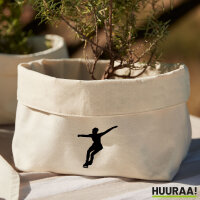 Organizer Eiskunstlauf Silhouette Aufbewahrungskorb