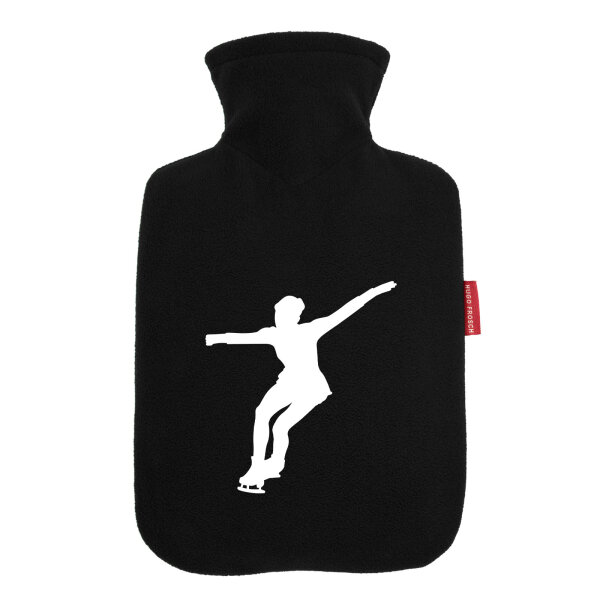Wärmflasche Eiskunstlauf Silhouette