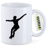 Kaffeetasse Eiskunstlauf Silhouette 330ml