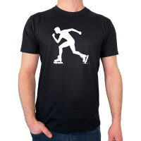 Herren T-Shirt Inline Skating Silhouette Größe...