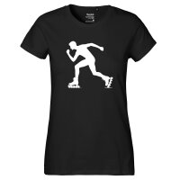 Damen T-Shirt Inline Skating Silhouette Größe...