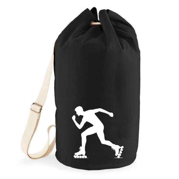 Seesack Inline Skating Silhouette 20 Liter Rucksack Black