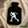 Wärmflasche Inline Skating Silhouette