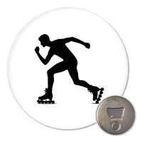 Magnet Inline Skating Silhouette 59mm...