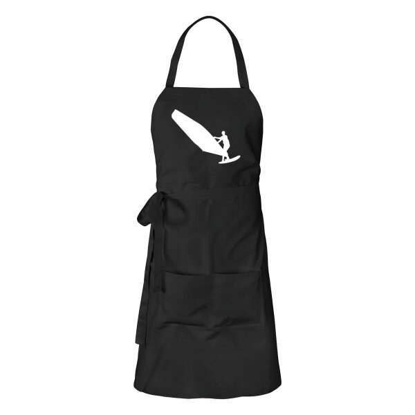 Schürze Windsurfen Silhouette