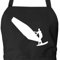 Schürze Windsurfen Silhouette