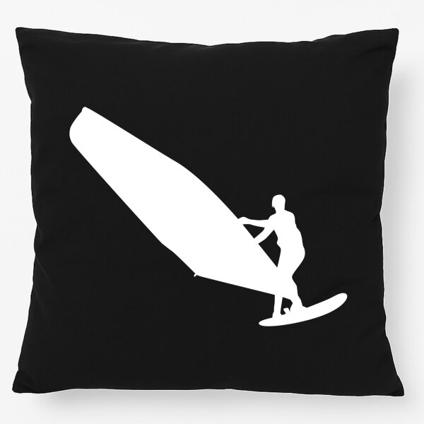 Kissen Windsurfen Silhouette 40x40cm