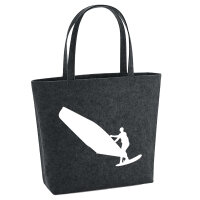 Filzshopper Windsurfen Silhouette 22 Liter Filztasche
