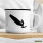 Emaille Tasse Windsurfen Silhouette 300ml Vintage Emaille Becher