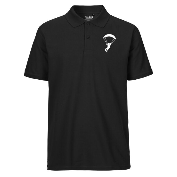 Herren Polo Shirt Paragliding Gleitschirmfliegen Größe S-3XL