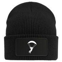 Beanie Paragliding Gleitschirmfliegen Black Mütze
