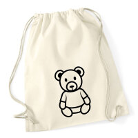 Turnbeutel Teddybär Knuddelbär 12 Liter
