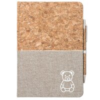 Notizbuch A5 Teddybär Knuddelbär 80 Blatt inkl....