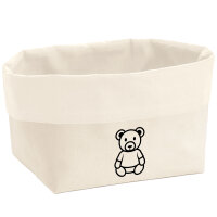 Organizer Teddybär Knuddelbär Aufbewahrungskorb