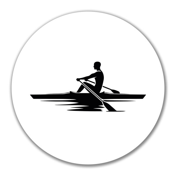 Aufkleber Rudern Rowing 10cm Sticker
