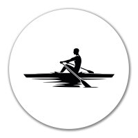 Aufkleber Rudern Rowing 10cm Sticker