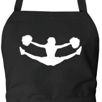 Schürze Cheerleader Silhouette