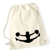 Turnbeutel Cheerleader Silhouette 12 Liter
