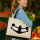 Jutetasche Cheerleader Silhouette 21 Liter Black