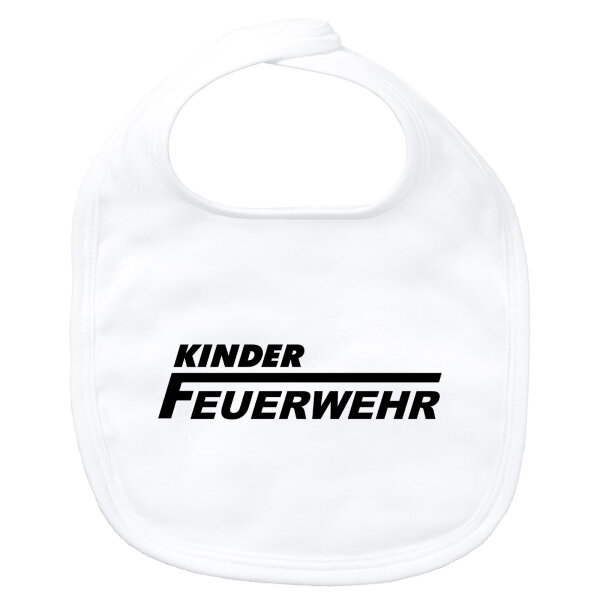 Baby Lätzchen Kinder Feuerwehr Schriftzug