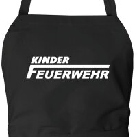 Schürze Kinder Feuerwehr Schriftzug