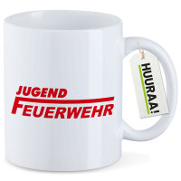 Kaffeetasse Jugend Feuerwehr Schriftzug 330ml