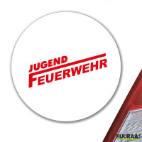 Aufkleber Jugend Feuerwehr Schriftzug 10cm Sticker