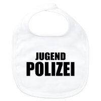 Baby Lätzchen Jugend Polizei Schriftzug