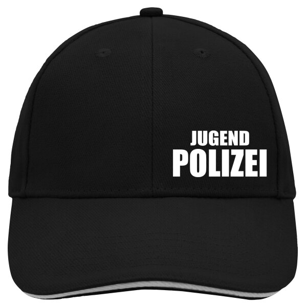 Cappy Mütze Jugend Polizei Schriftzug