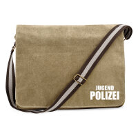 Umhängetasche Jugend Polizei Schriftzug 14 Liter