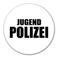 Aufkleber Jugend Polizei Schriftzug 10cm Sticker