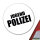 Aufkleber Jugend Polizei Schriftzug 10cm Sticker