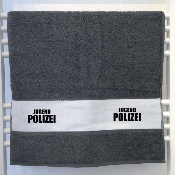 Handtuch Jugend Polizei Schriftzug 50x100cm