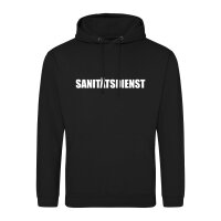 Unisex Hoodie Sanitätsdienst Schriftzug...