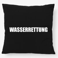 Kissen Wasserrettung Schriftzug 40x40cm