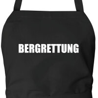 Schürze Bergrettung Schriftzug