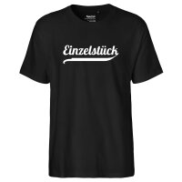 Herren T-Shirt Einzelstück Schriftzug...
