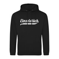 Unisex Hoodie Einzelstück Schriftzug...